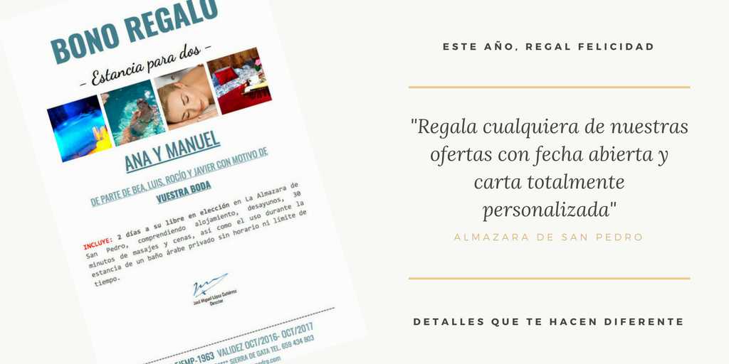 ESTE AÑO, REGAL FELICIDAD