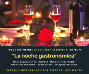 OFERTA CENA ROMÁNTICA